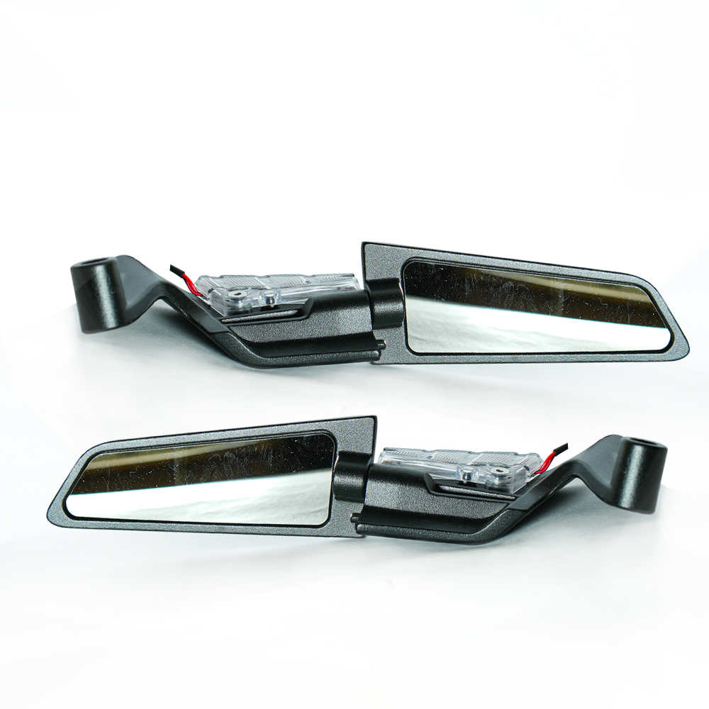 Rear View Mirror With Led