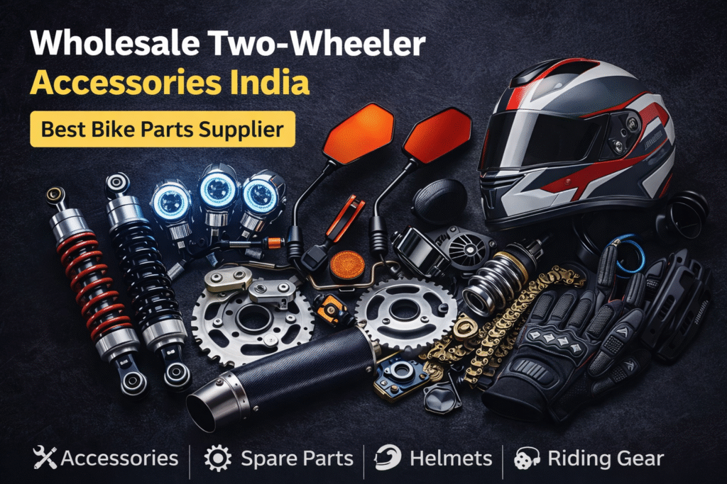 wholesale two-wheeler accessories India